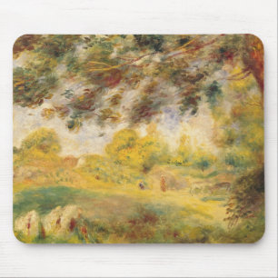 Pierre eine Renoir   Frühlings-Landschaft Mousepad