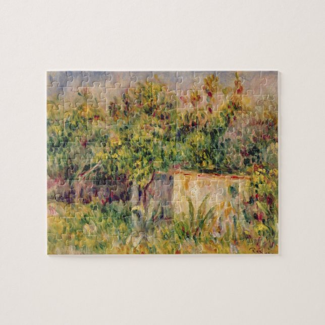 Pierre eine Renoir | Kabine in einer Reinigung in Puzzle (Horizontal)