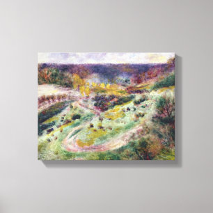 Pierre eine Renoir Landschaft bei Wargemont Leinwanddruck