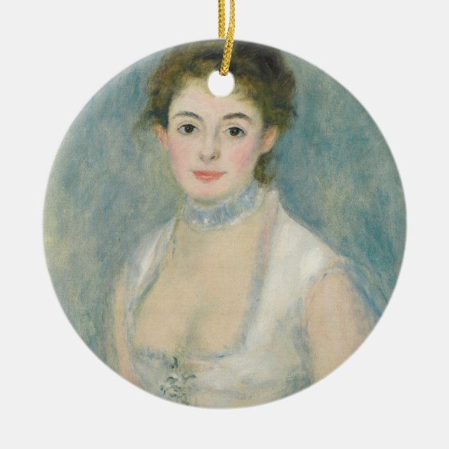Pierre eine Renoir | Madame Henriot Keramikornament (Vorne)