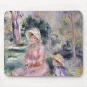 Pierre eine Renoir   Madame Renoir und ihr Sohn Mousepad