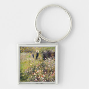 Pierre eine Renoir Sommer-Landschaft Schlüsselanhänger