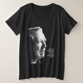 Pierre Falardeau ziitation Québec Québécois Große Größe T-Shirt