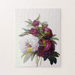 Pierre Joseph Redoute - Peonies Puzzle