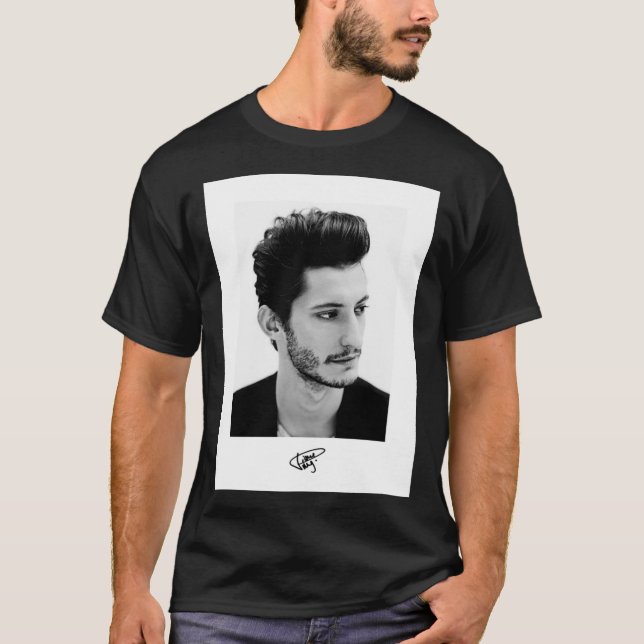 Pierre Niney - Portrait Classic T-Shi T-Shirt (Vorderseite)