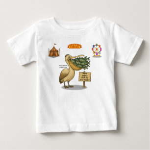 Pierre Pelikans brillanter Schnabel Baby T-shirt