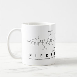 Pierre-Peptidnamen-Tasse Tasse
