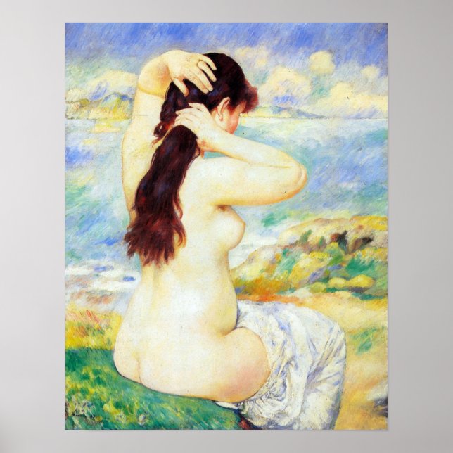 Pierre Renoir - A Bather Poster (Vorne)