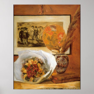 Pierre Renoir - Blumenstrauß Poster