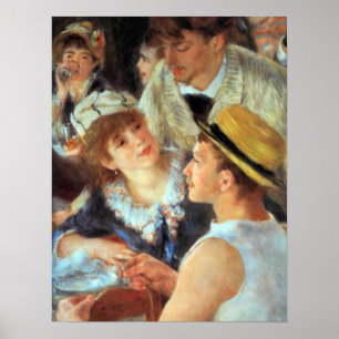 Pierre Renoir - Mittagessen auf dem Party Poster