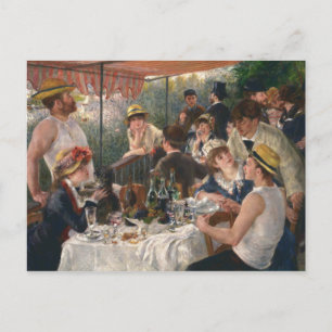 PIERRE RENOIR - Mittagessen des Party 1881 Postkarte