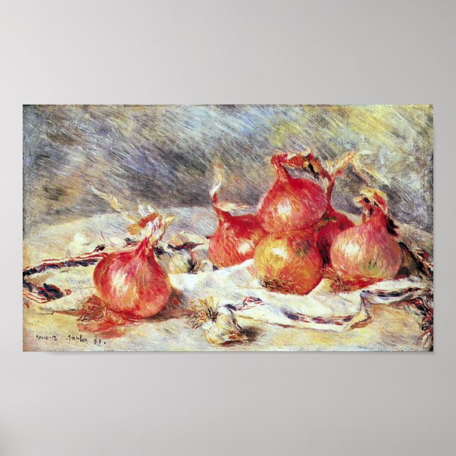 Pierre Renoir - Onions Poster (Vorne)