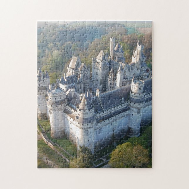 Pierrefonds Schloss Puzzle (Vertikal)