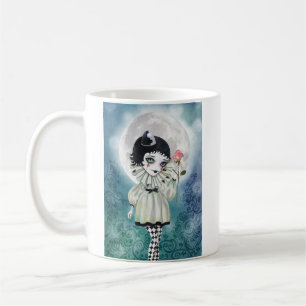 Pierrette unter dem eisigen Mond Becher Kaffeetasse