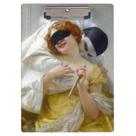 Pierrot and Columbine - Guillaume Seignac Klemmbrett