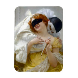 Pierrot and Columbine - Guillaume Seignac Magnet