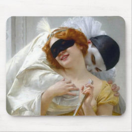 Pierrot and Columbine - Guillaume Seignac Mousepad