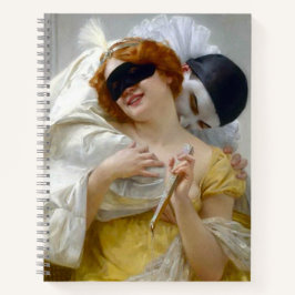 Pierrot and Columbine - Guillaume Seignac Notizbuch