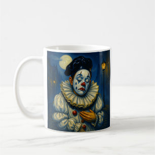 Pierrot Clown Kaffeetasse