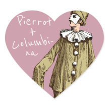 Pierrot + Columbina Liebe Paare CC1078 Valentine