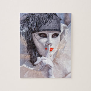 Pierrot im venezianischen Karneval von Annecy, Fra Puzzle