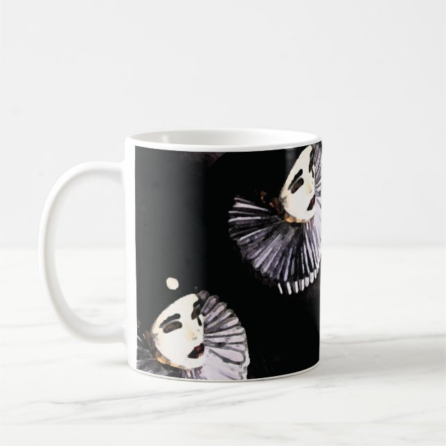 Pierrot Kaffeetasse (Links)