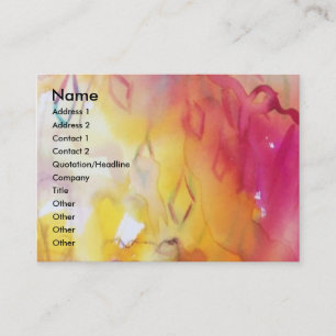 PIERROT UND ARLECCHINA /Musik,Dekoration,Theaterkü Visitenkarte