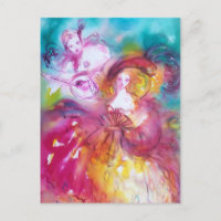 PIERROT UND ARLECCHINA Venezianischer Karneval,