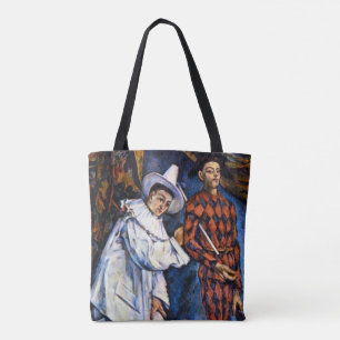 Pierrot und Harlequin, Mardi Gras von Paul Cezanne