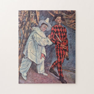 Pierrot und Harlequin Puzzle