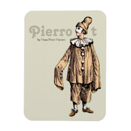 Pierrot von Hans Peter Hansen CC0176 Magnet