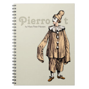 Pierrot von Hans Peter Hansen CC0199 Notizblock