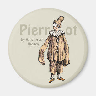 Pierrot von Hans Peter Hansen CC0235 Kühlschrank a Magnet