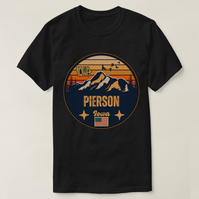 Pierson, Iowa T-Shirt (Design vorne)