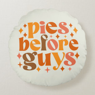 Pies vor Typ Rundes Kissen