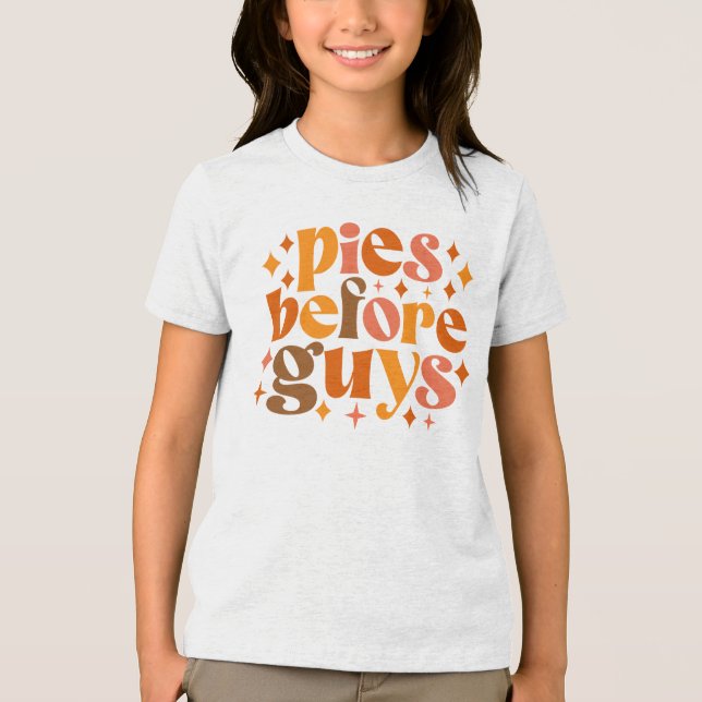 Pies vor Typ Tri-Blend Shirt (Vorderseite)