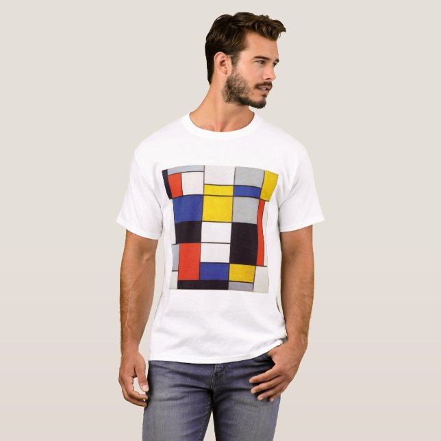 PIET MONDRIAAN - Compositon A 1923 T-Shirt (Vorne ganz)