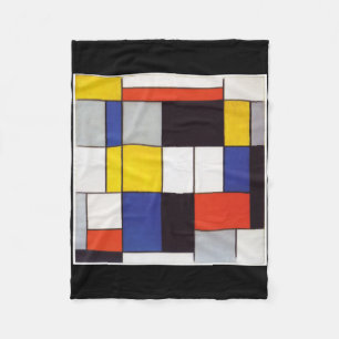 PIET MONDRIAAN - Komposition A 1923 Fleecedecke