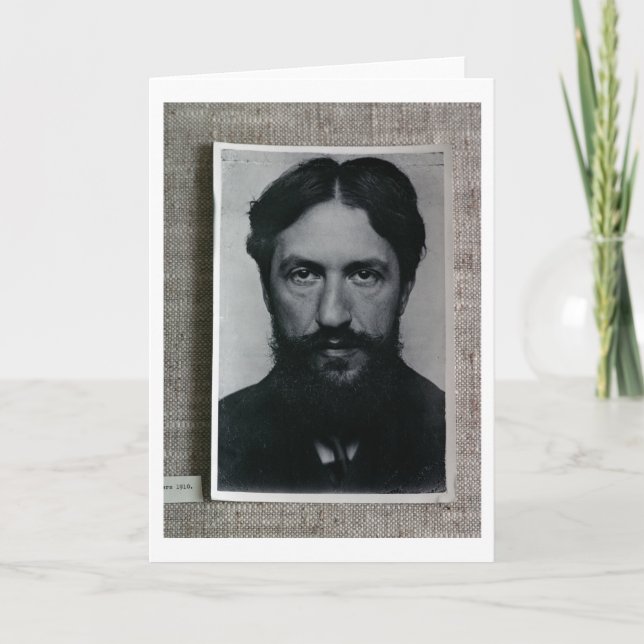 Piet Mondrian (1872-1944), c.1910 (b/w Foto) Karte (Vorderseite)