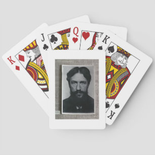 Piet Mondrian (1872-1944), c.1910 (b/w Foto) Spielkarten