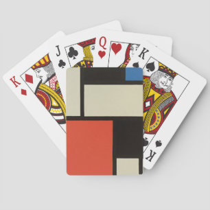 Piet Mondrian Abstrakte Malerei Spielkarten