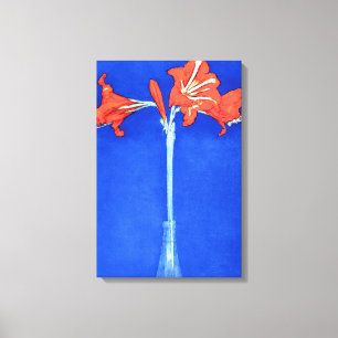 Piet Mondrian - Amaryllis Blume Malerei Leinwanddruck