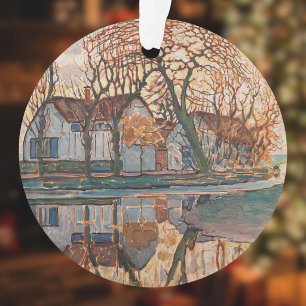 Piet Mondrian - Bauernhof bei Duivendrecht Ornament