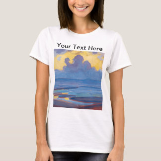 Piet Mondrian Berühmtes Gemälde am Meer T-Shirt