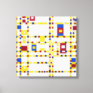 Piet Mondrian Broadway Boogie Woogie Leinwanddruck