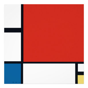 Piet Mondrian - Geometrisch Abstrakt Fotodruck