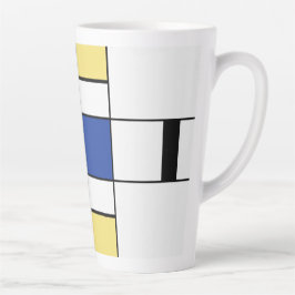 Piet Mondrian - Geometrisch Abstrakt Milchtasse