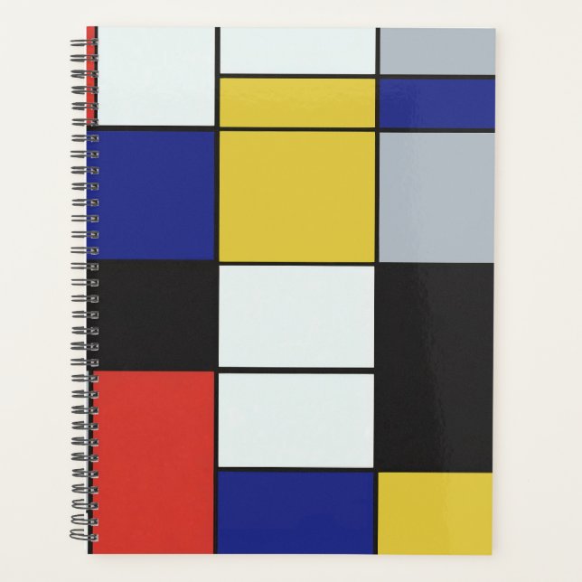 Piet Mondrian - Geometrisch Abstrakt Planer (Vorderseite)