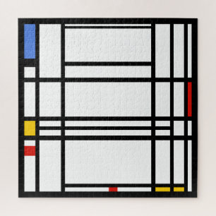 Piet Mondrian, Großauflage 10 Puzzle