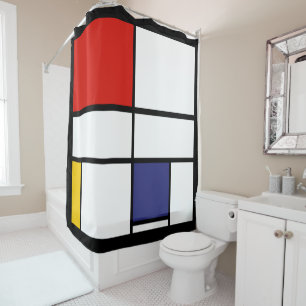 Piet Mondrian, Große Komposition C Duschvorhang